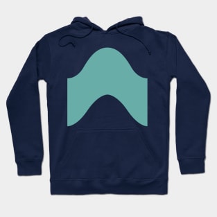 Squiggly Blue Hoodie